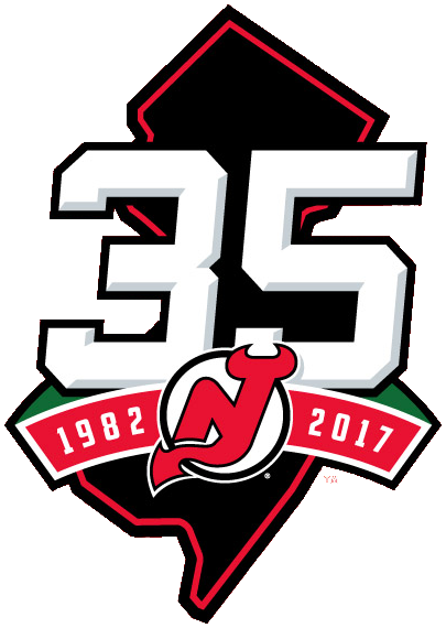 New Jersey Devils 2018 Anniversary Logo t shirts iron on transfers